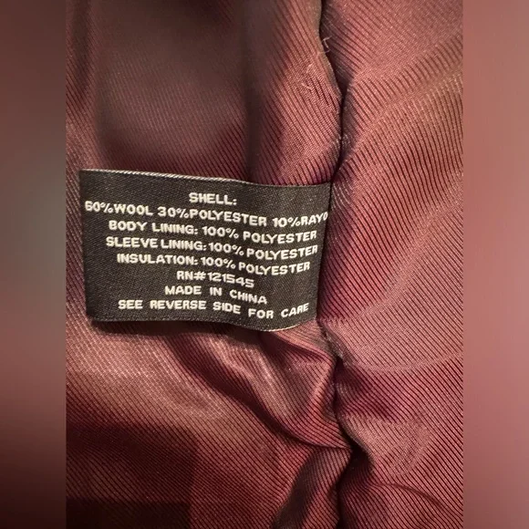 Men’s London Fog 60% Wool Coat. - Picture 9 of 9